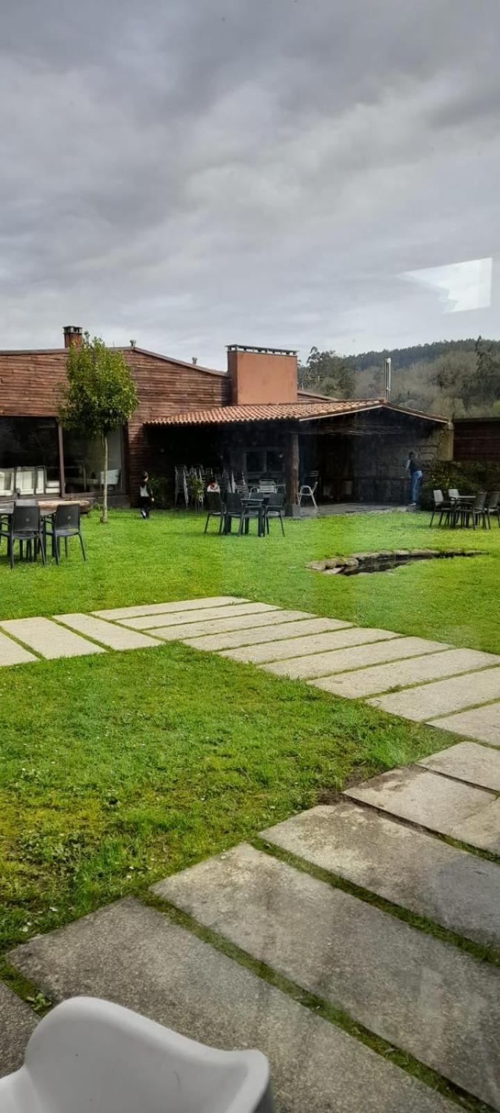 Гостьовий будинок A Ribeira Do Tambre Troitosende Екстер'єр фото